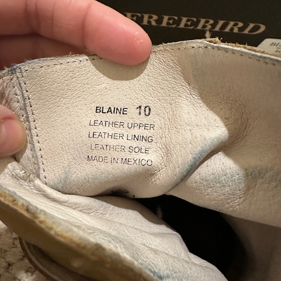 Freebird Blaine Brown Boots Sz 10 - Picture 2 of 7